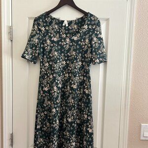 Pact Organic Fit & Flare Signature Scoop Dress